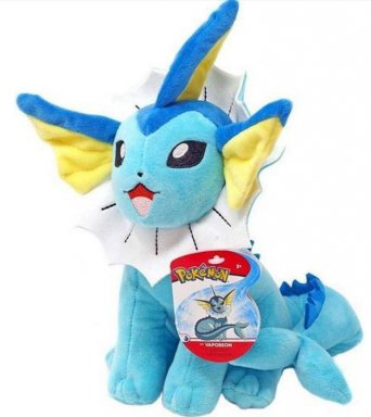 POKEMON - 8" PLUSH (VAPOREON)