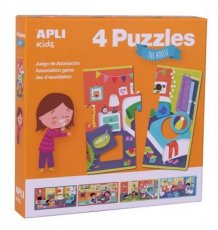 APLI 4 PUZZELS HET HUIS