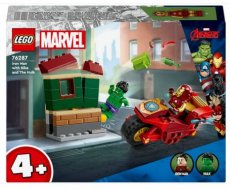 LEGO Marvel - Iron Man met motor en de Hulk Avenge