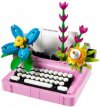 LEGO TYPEMACHINE MET BLOEMEN