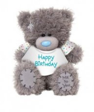 ME TO YOU BEAR 16 CM HAPPY BIRTHDAY