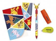 POKEMON STATIONERY SET WITH NOTEBOOK