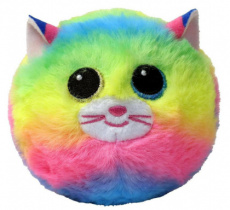 TY Beanie Bouncers Rainbow Kitty Gemma